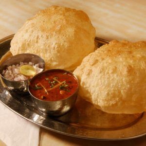 Chole Bhature best foods in India