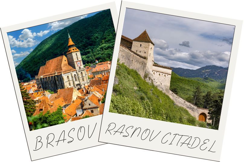 Brasov and Rasnov Citadel Romania itinerary