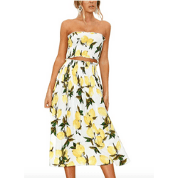 spring and summer clothes lemon 2 piece
