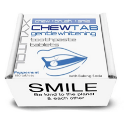 Eco-friendly toiletries Toothpaste tablets