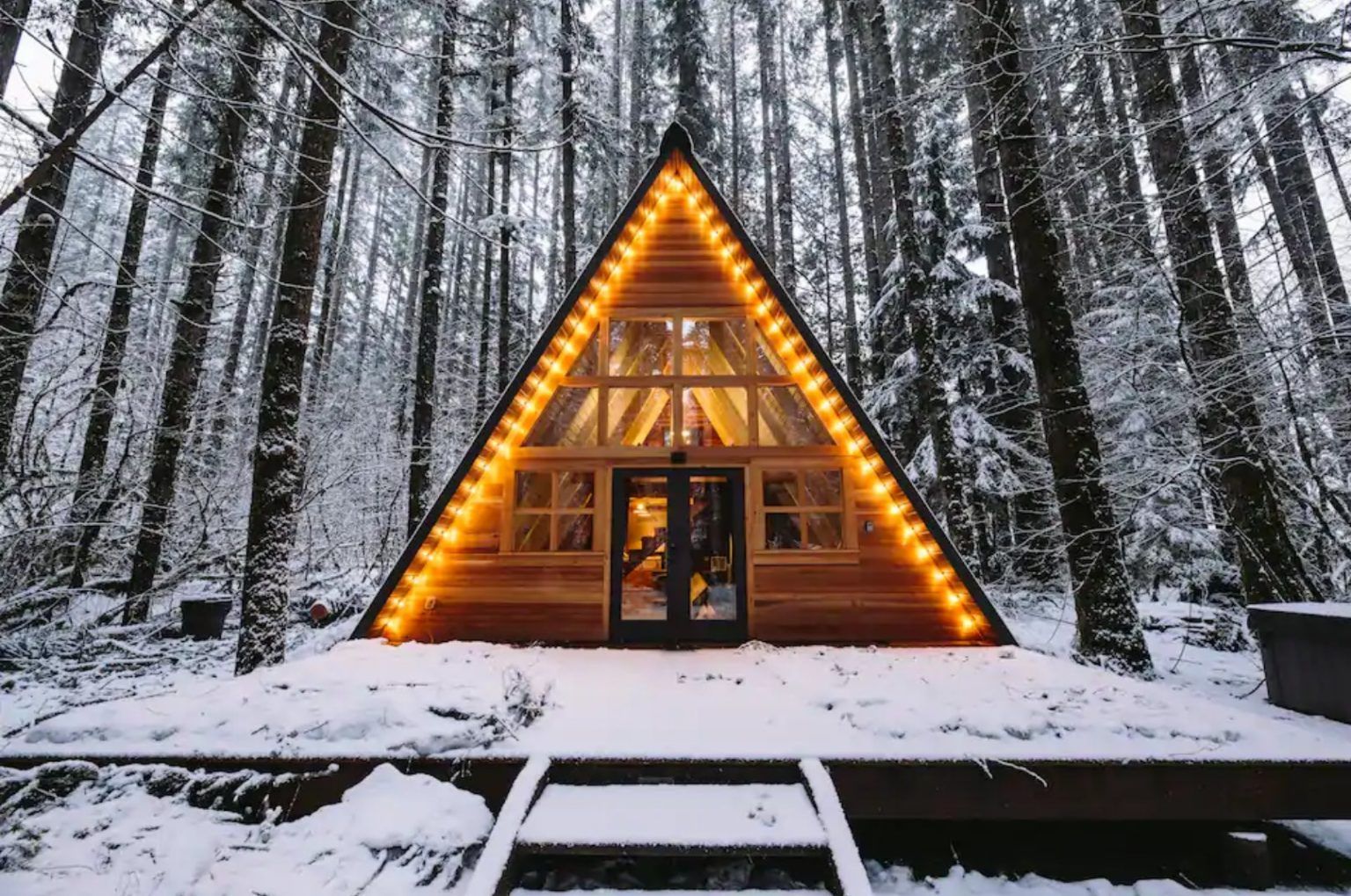 The Best Airbnbs for a White Christmas in the U.S. | Lucy On Locale