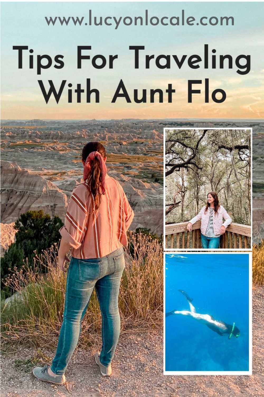 Tips for Traveling With Aunt Flo