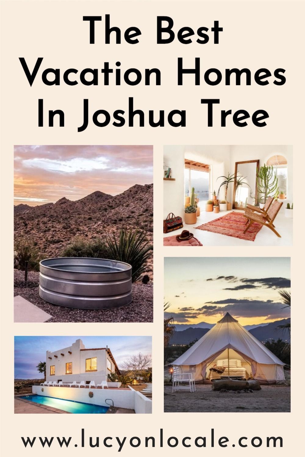 Joshua Tree vacation rentals
