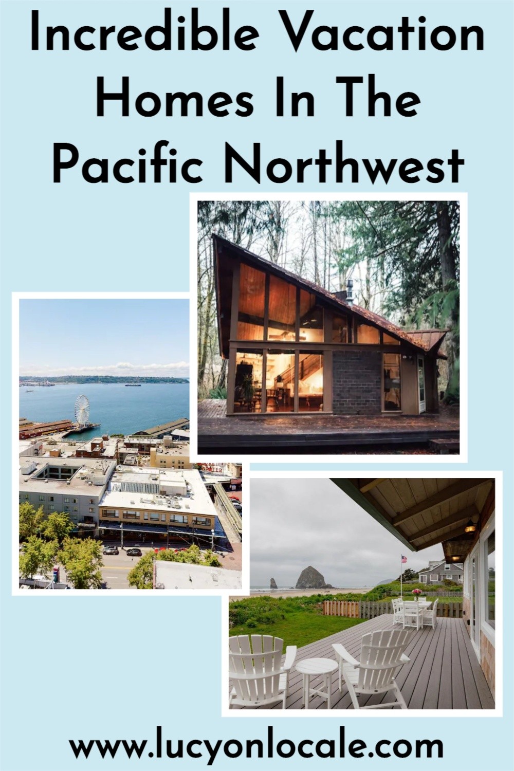 Pacific Northwest vacation rentals