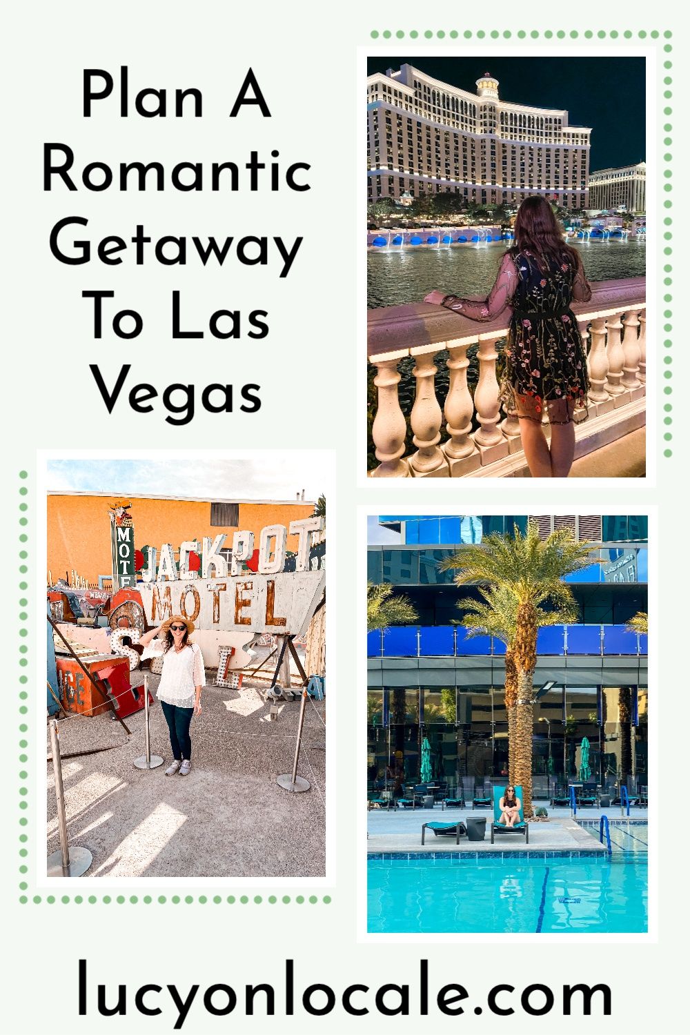 plan a romantic getaway to Las Vegas
