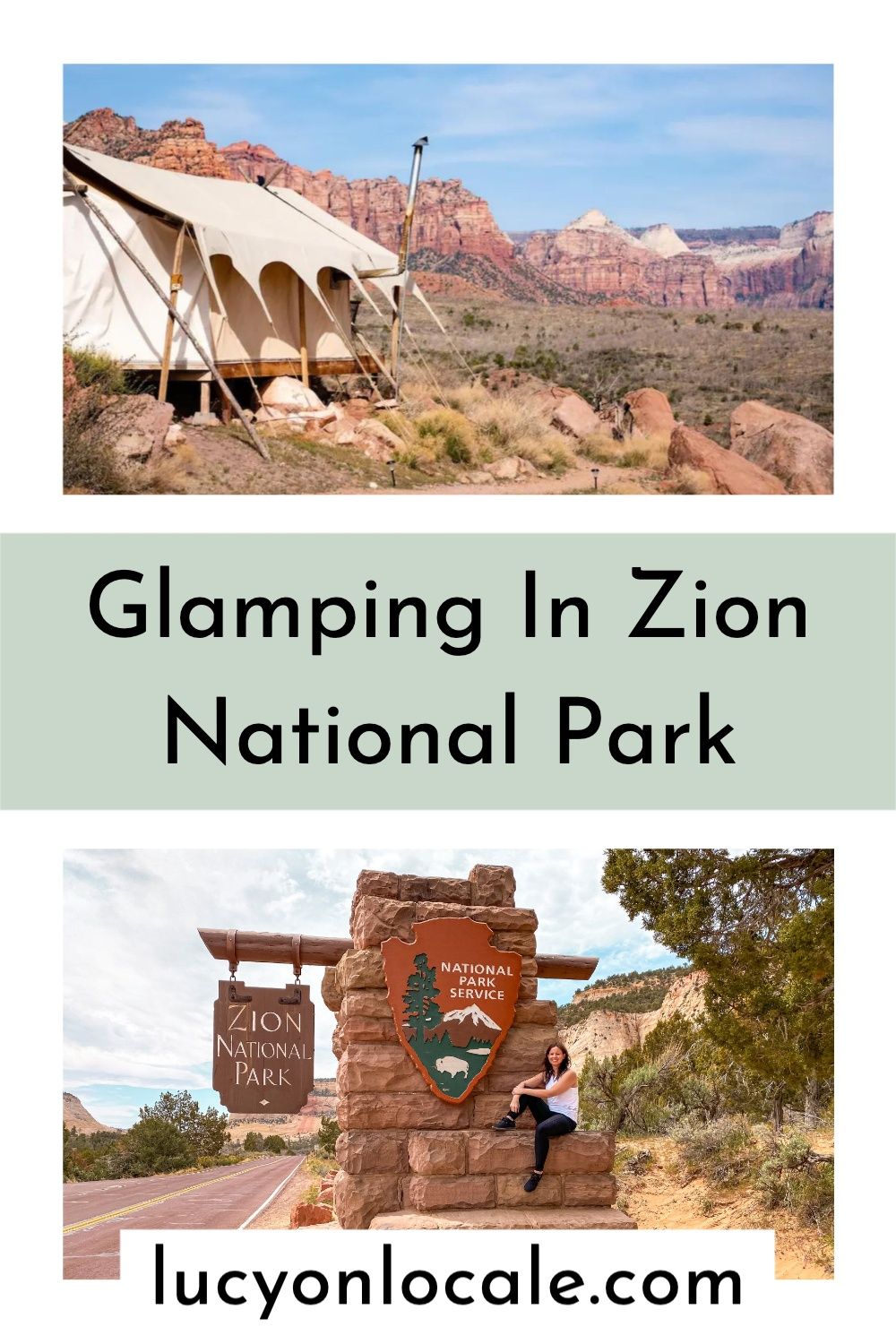 glamping in Zion National Park Utah