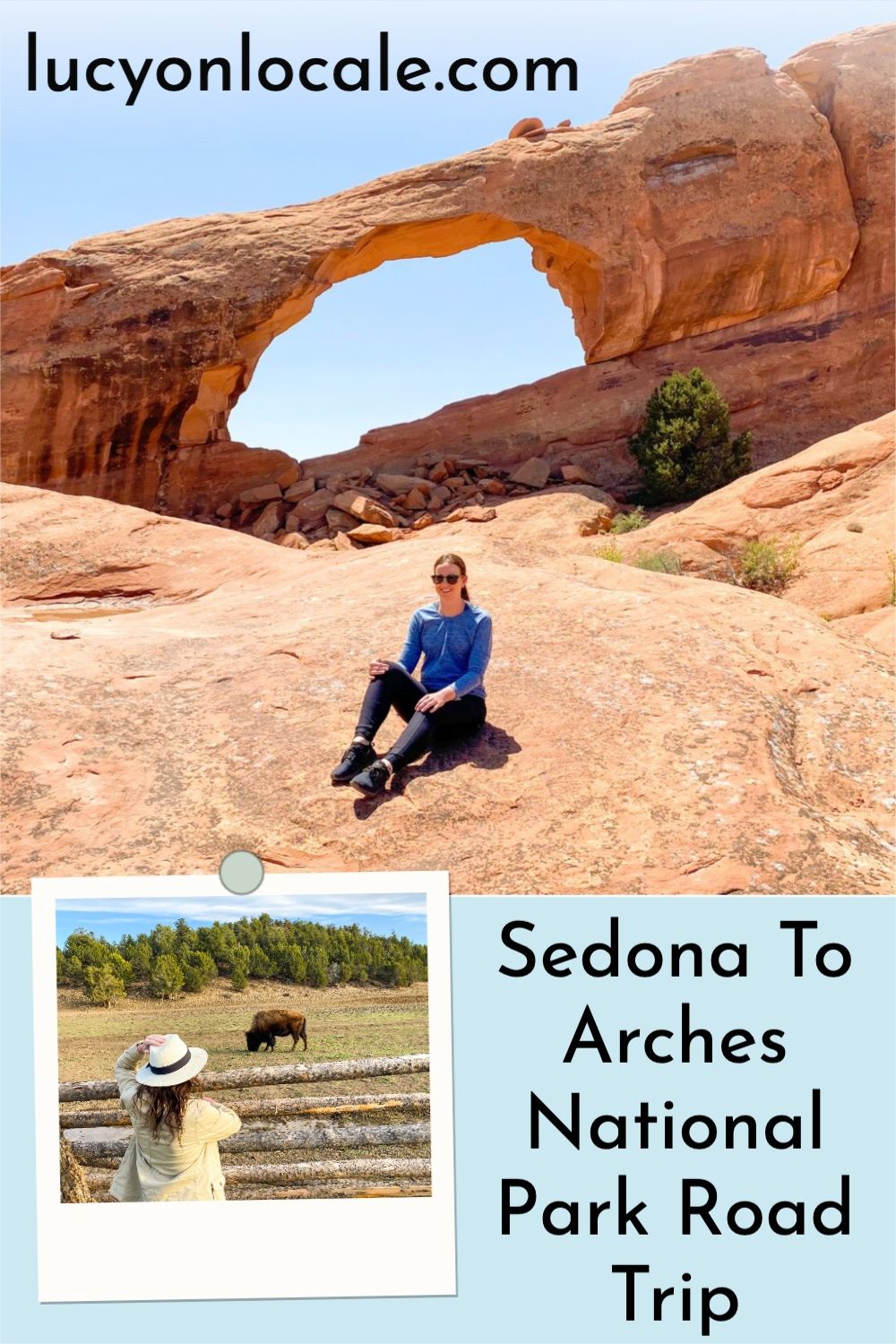 Sedona to Arches National Park road trip