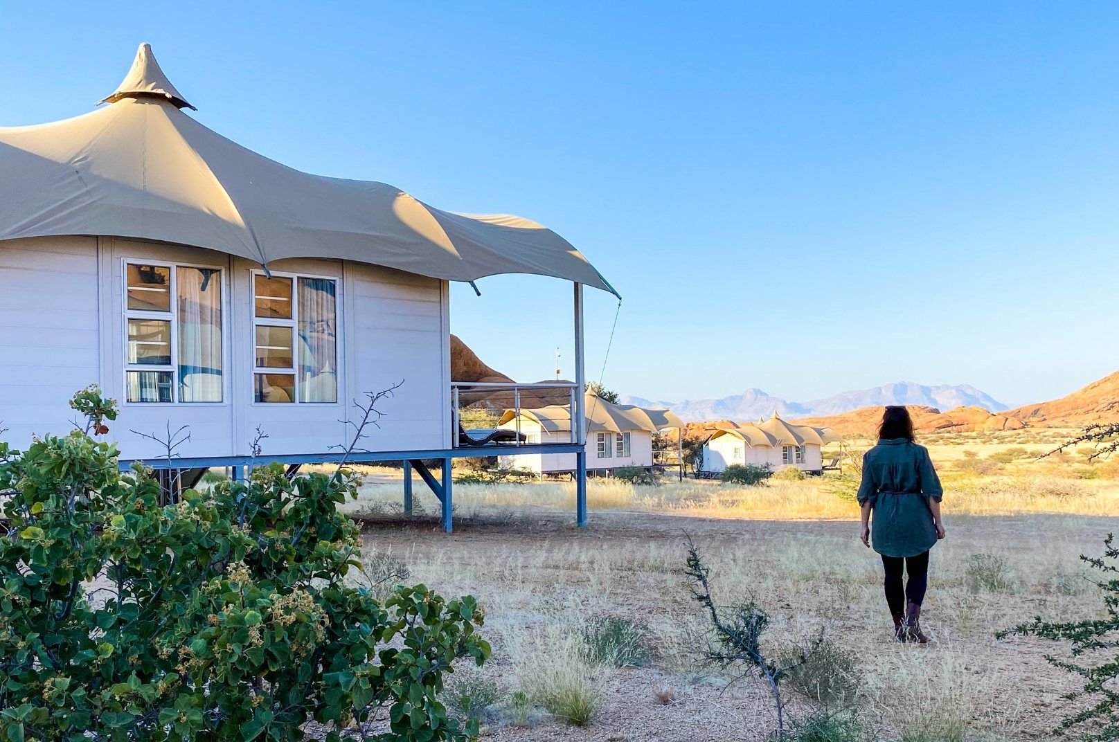 my stay at Spitzkoppen Lodge in Namibia