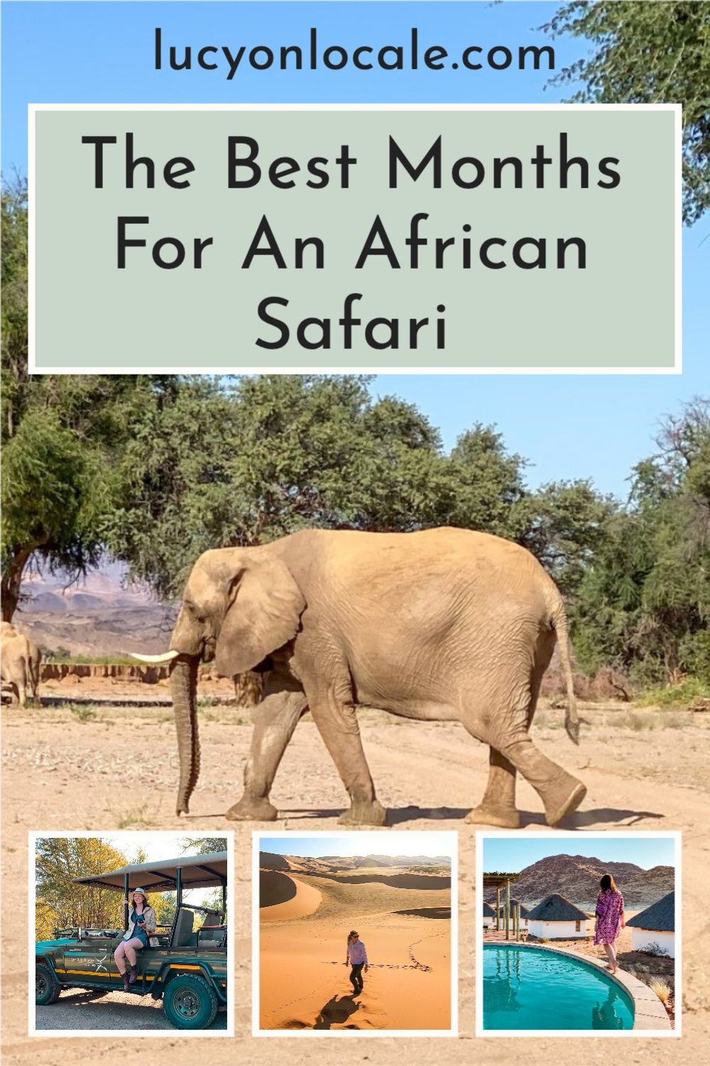 the best months for an African safari