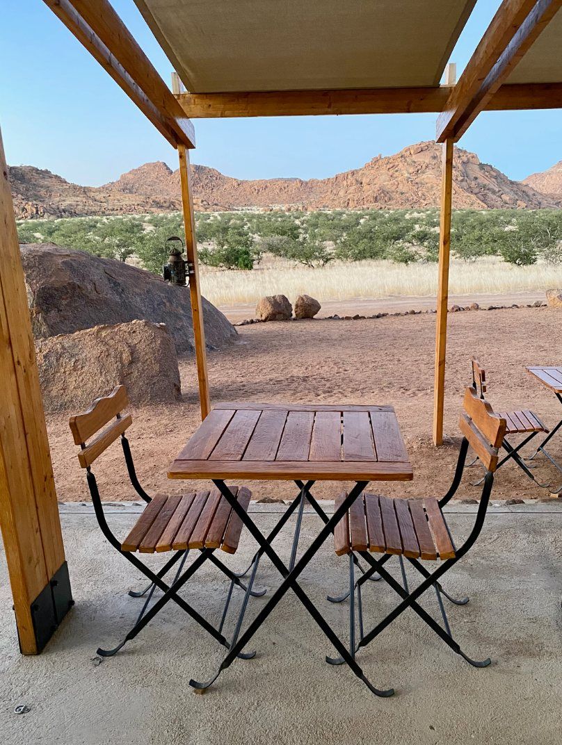 my stay at Twyfelfontein Adventure Camp