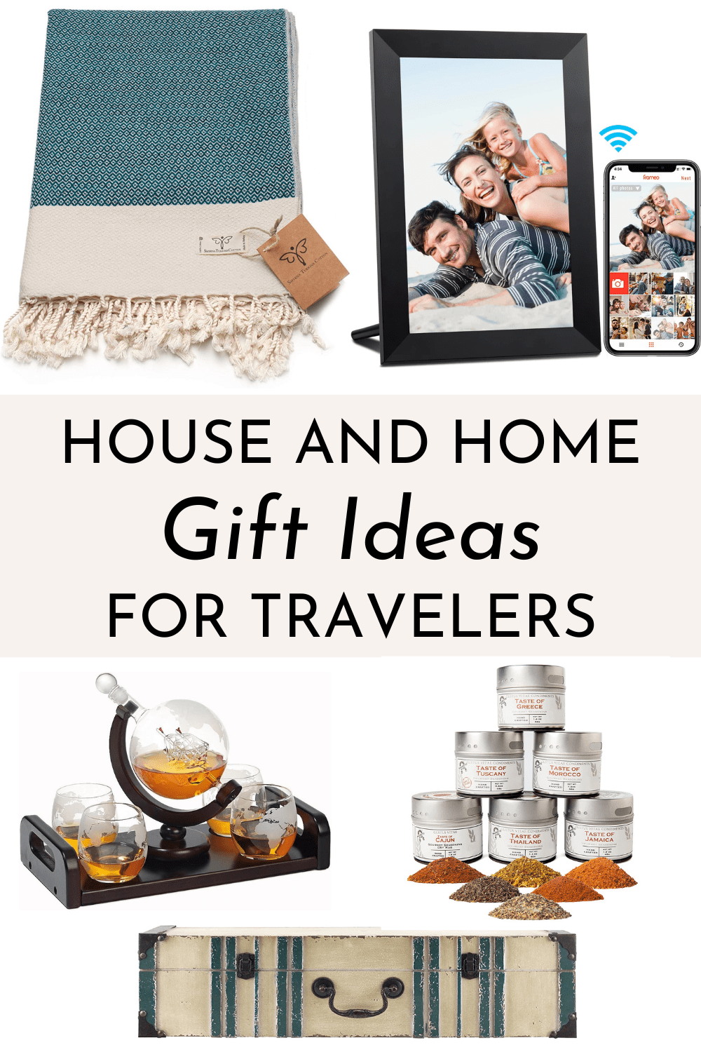 House and Home Gift Guide for Travelers