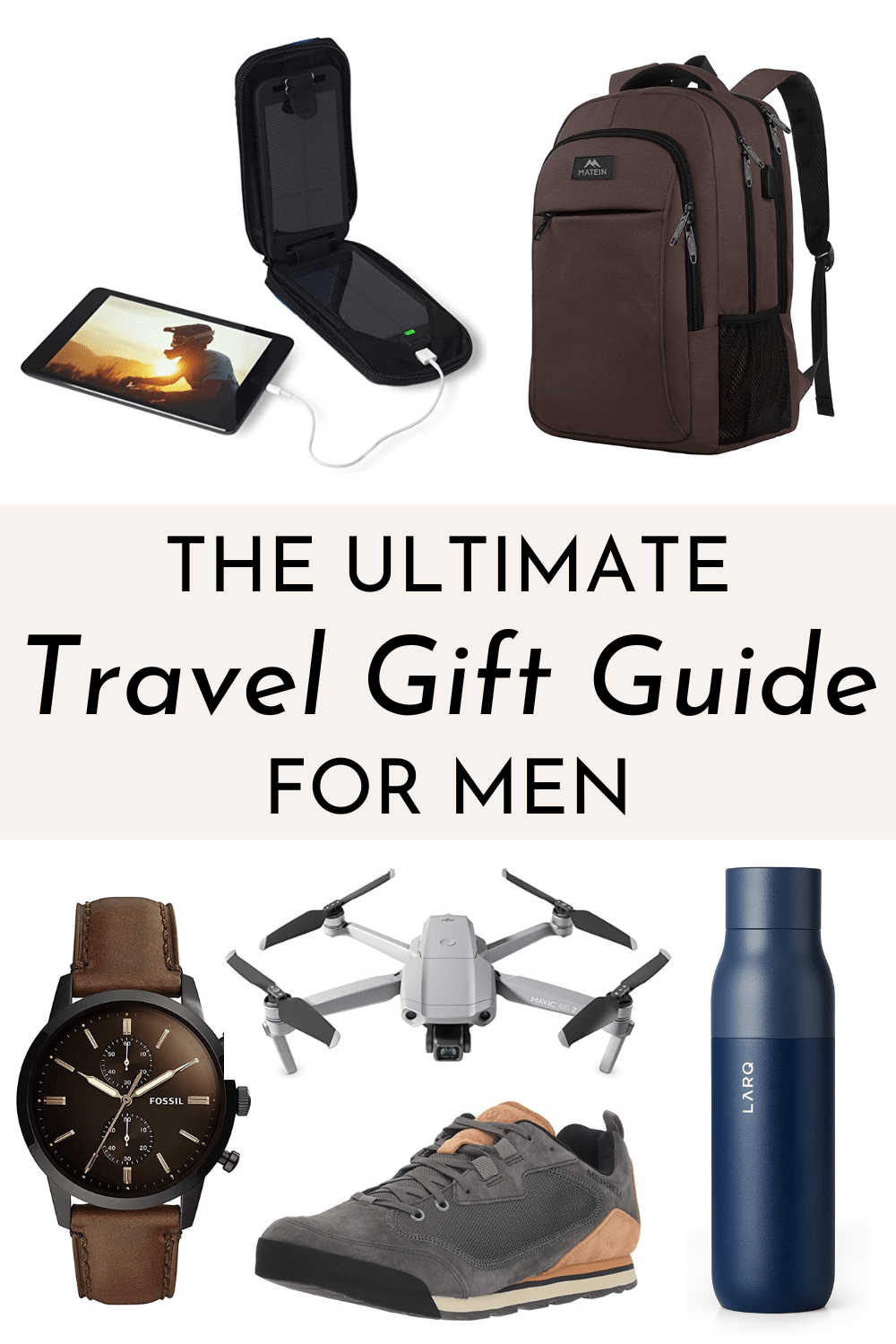 Travel gift guide for men