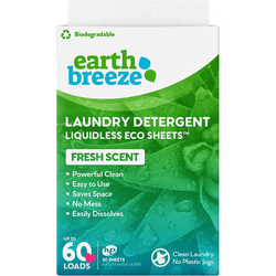 Eco-friendly toiletries soluble laundry detergent sheets