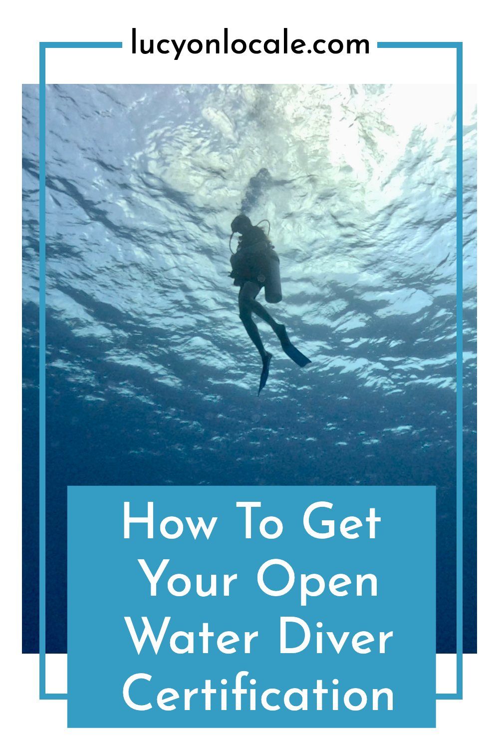 how to get your open water diver certification