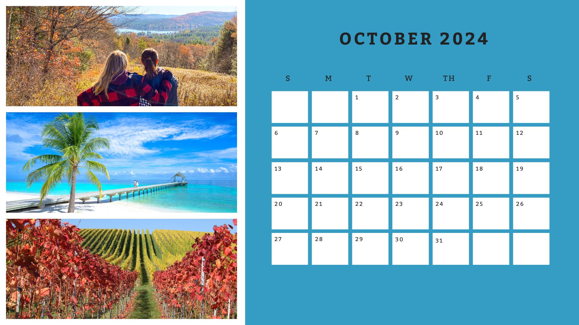 Where To Go In October