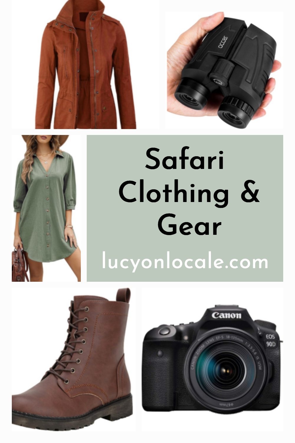 safari clothing and gear