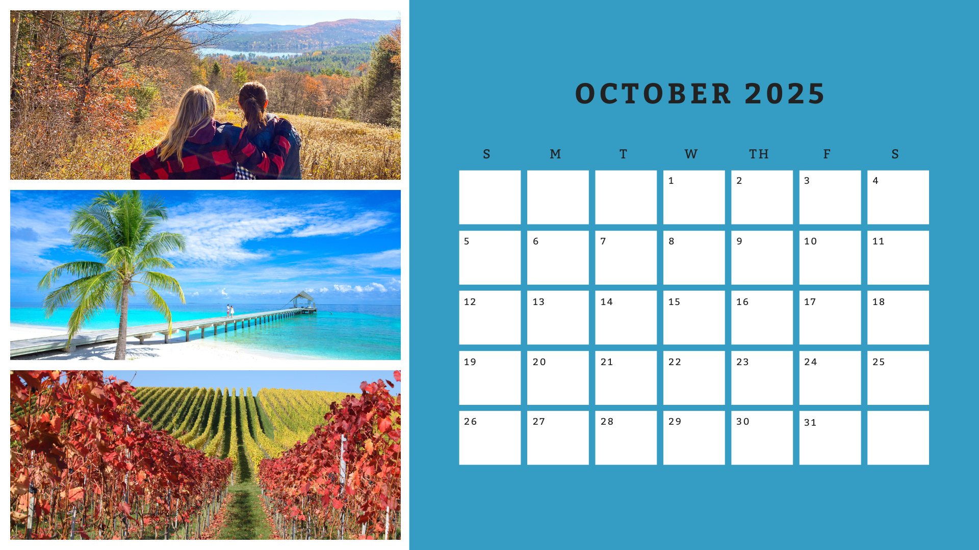 Where To Go In October