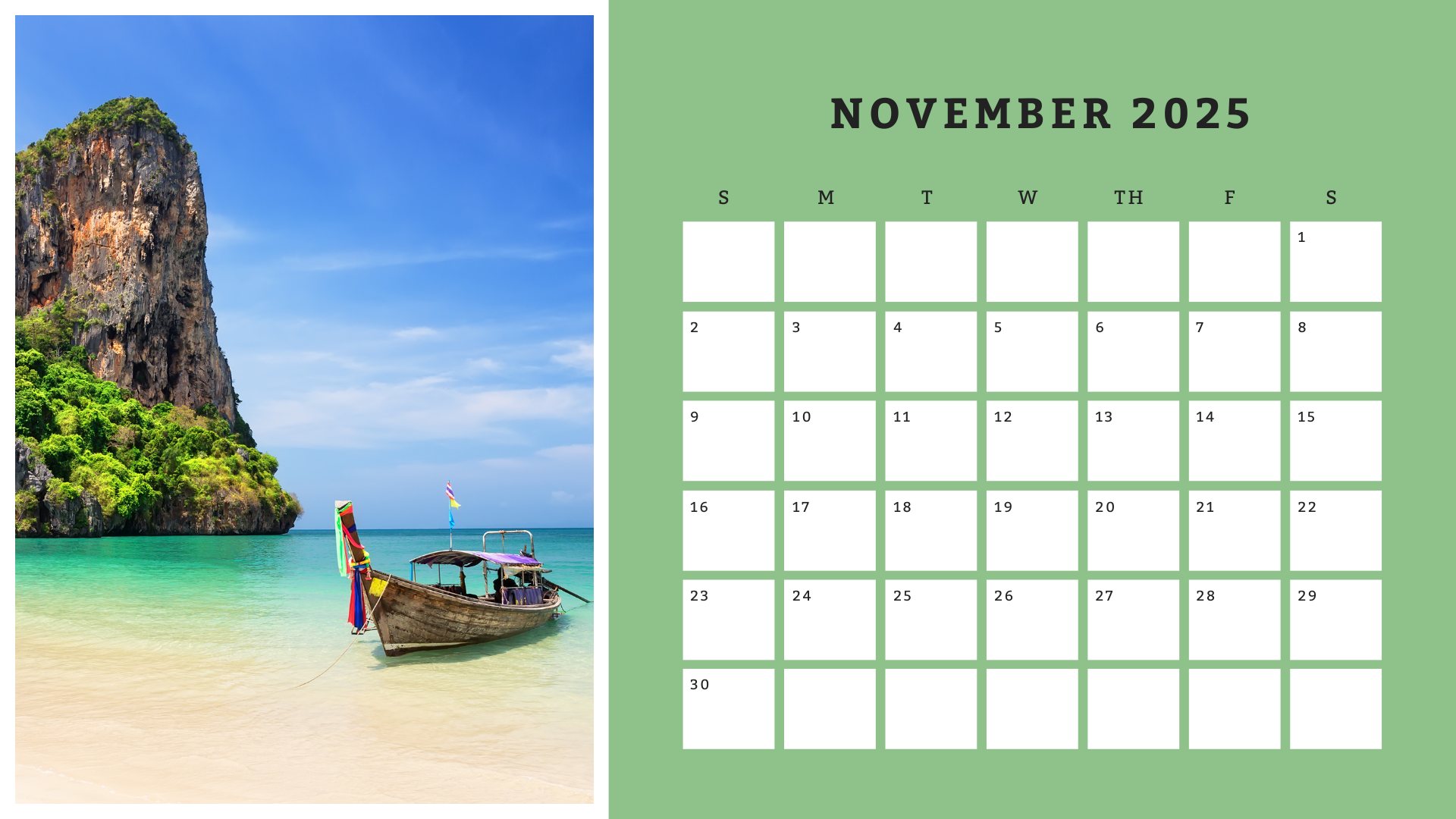 Where To Go In November